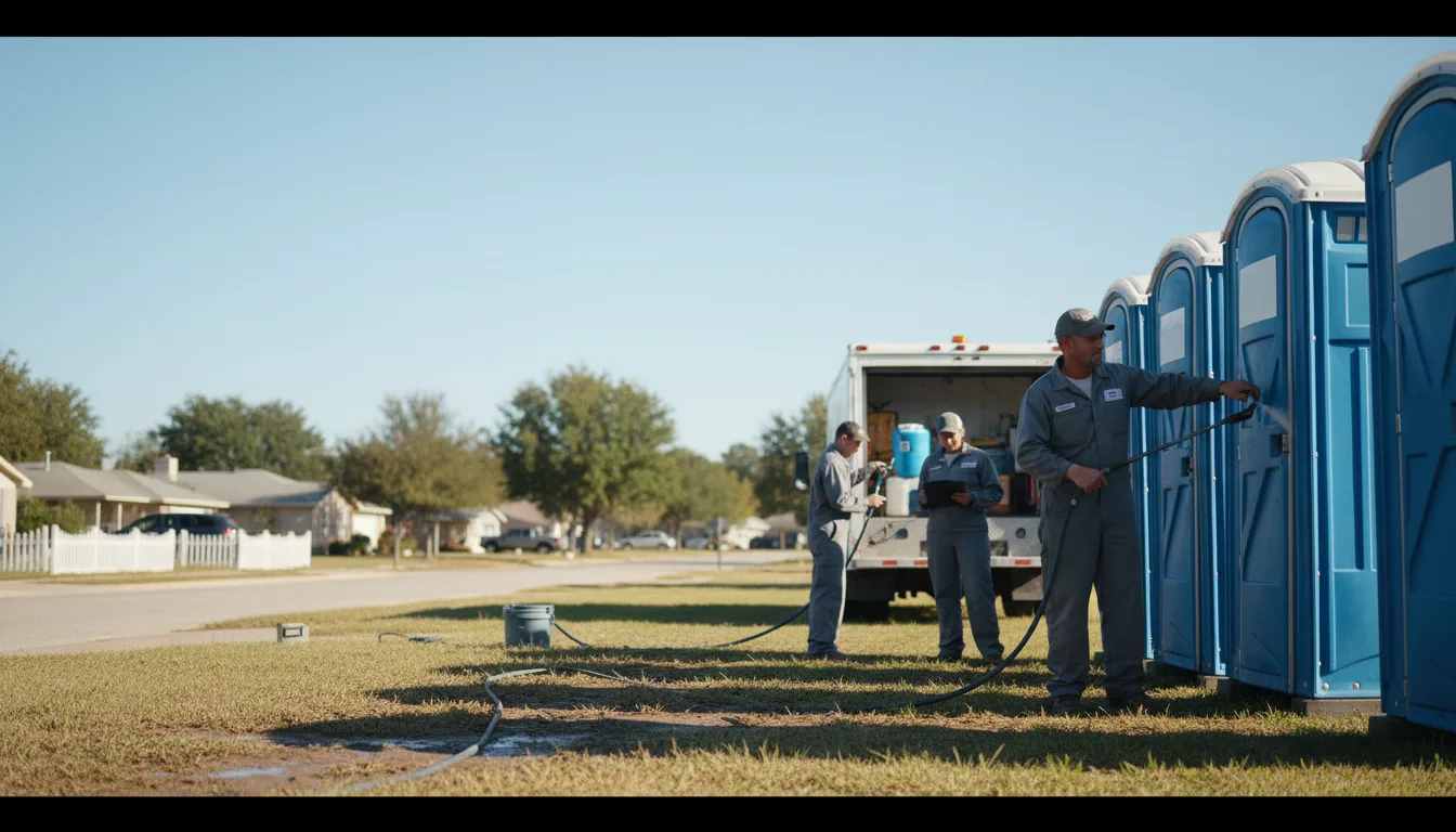 Long-Term Portable Toilet Rental in River Ranch, FL near me